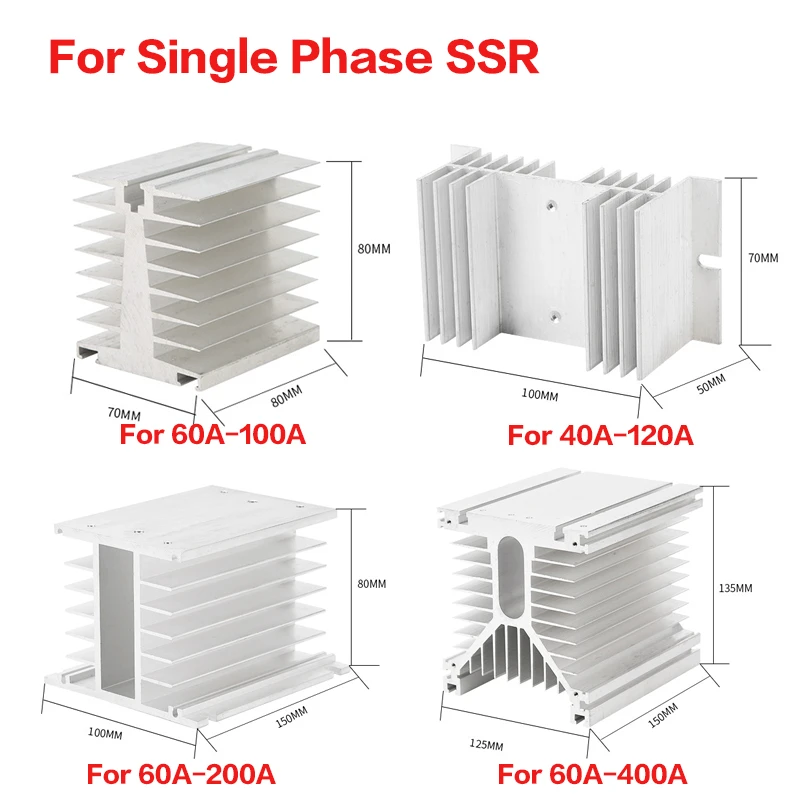 10A~150A Plastic Cover Solid State Relay DA DD AA Single Phase DC Control AC 220V Relay To 3-32VDC SSR-10DA 25DA 40DA