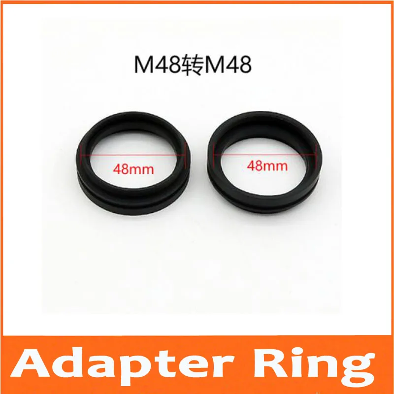 1 قطعة تغيير حلقة محول M48mm تصاعد حجم إلى M48mm ل مجهر ستيريو مرفق مساعد الهدف عدسة أجزاء الملحقات