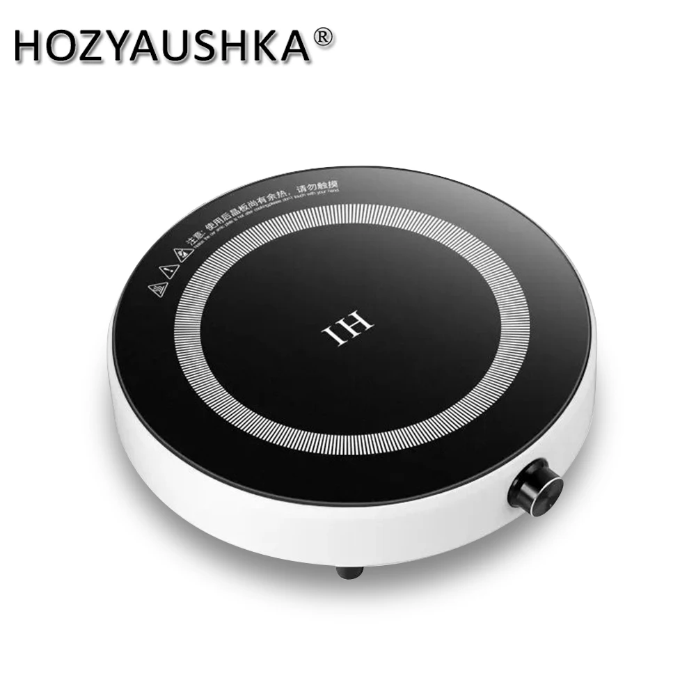 HOZYAUSHKA 2200W high-power circular induction cooker knob control