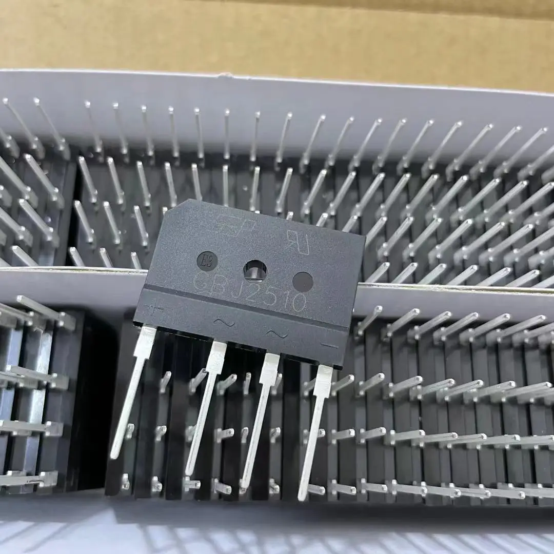 

4PCS/LOT GBJ2510 GBJ3510 GBJ5010 GBJ1510 35A 1000V GBJ2510 25A 1000V 2510 BRIDGE RECTIFIER