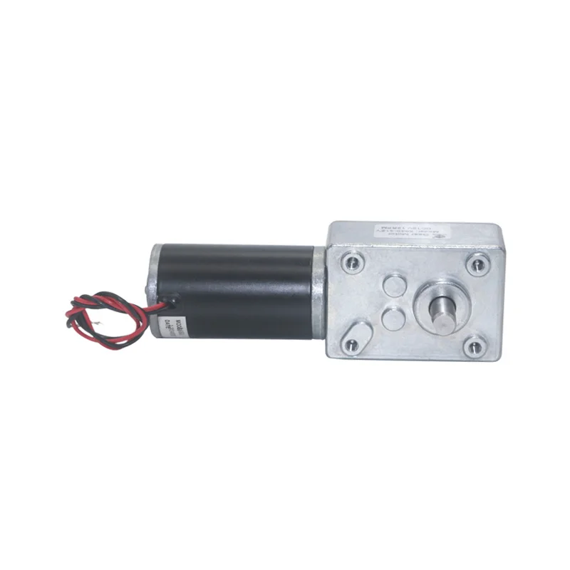 5840-31zy DC12V 24V 12RPM to 470RPM CW/CCW Dual shaft Reduction Worm Gear Motor for Automatic Clothes Hanger