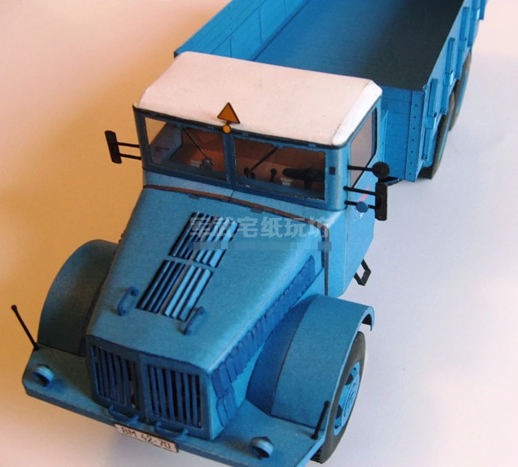 Czechoslovakia Tatra 111  Heavy truck 1:32 Scale DIY Handcraft Paper Model Kit Puzzles Handmade Toy DIY