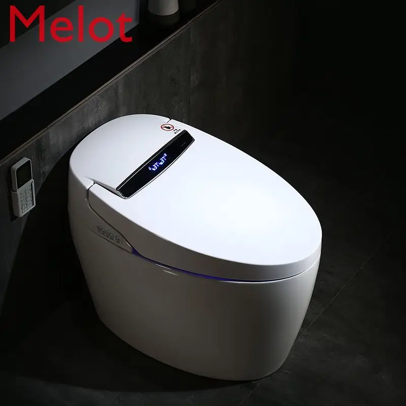 Imported Smart Toilet Full-Automatic Integrated Water Tank-Free Voice Foam Shield Household Remote Control Toilet