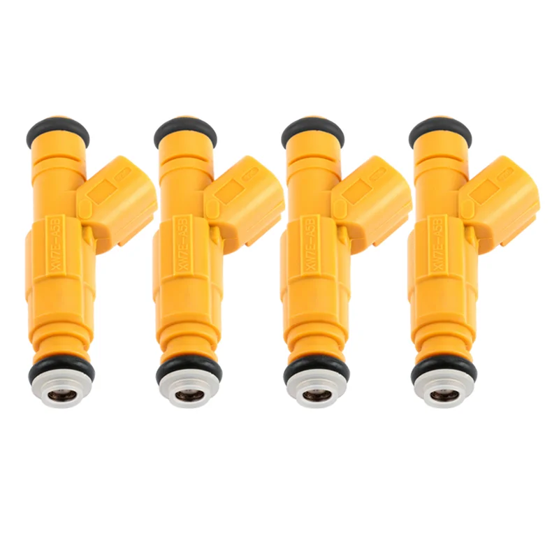 

4pcs 0280155857 XW7E-A5B Fuel Injector Nozzle For LINCOLN FORD TOWN E-350 ECONOLINE F250 F350 MERCURY 4.6L V8 1999-2001
