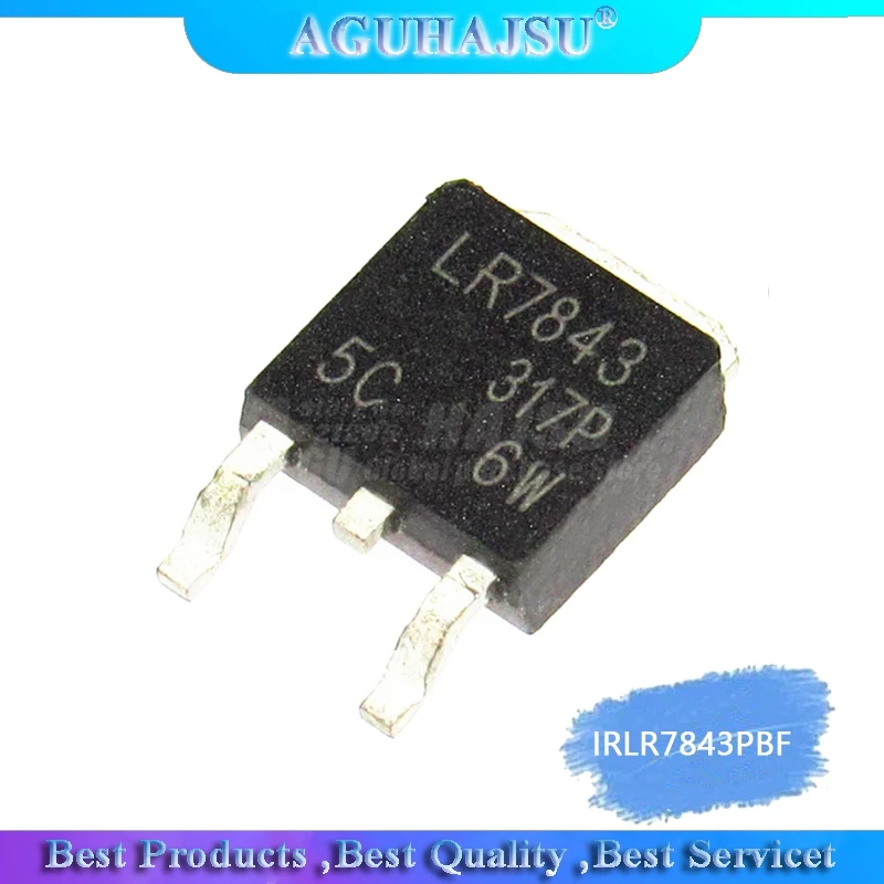 10PCS IRLR7843PBF TO252 IRLR7843 TO252 LR7843 SMD FET MOSFET Original 30V 161A