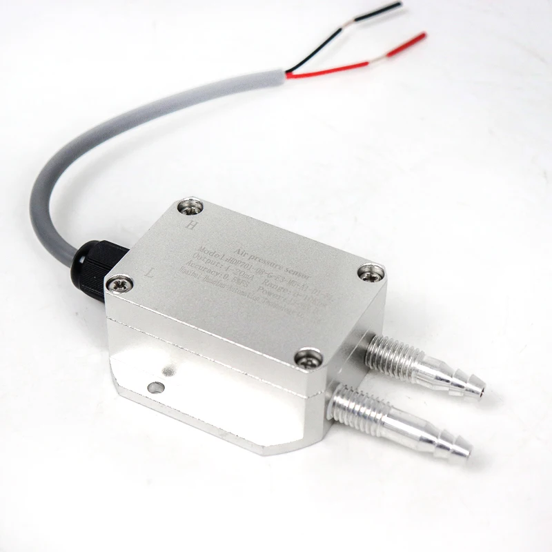 

HDP-701 Wind Differential Pressure Transmitter 0-3Kpa 4-20mA Air Differential Sensor