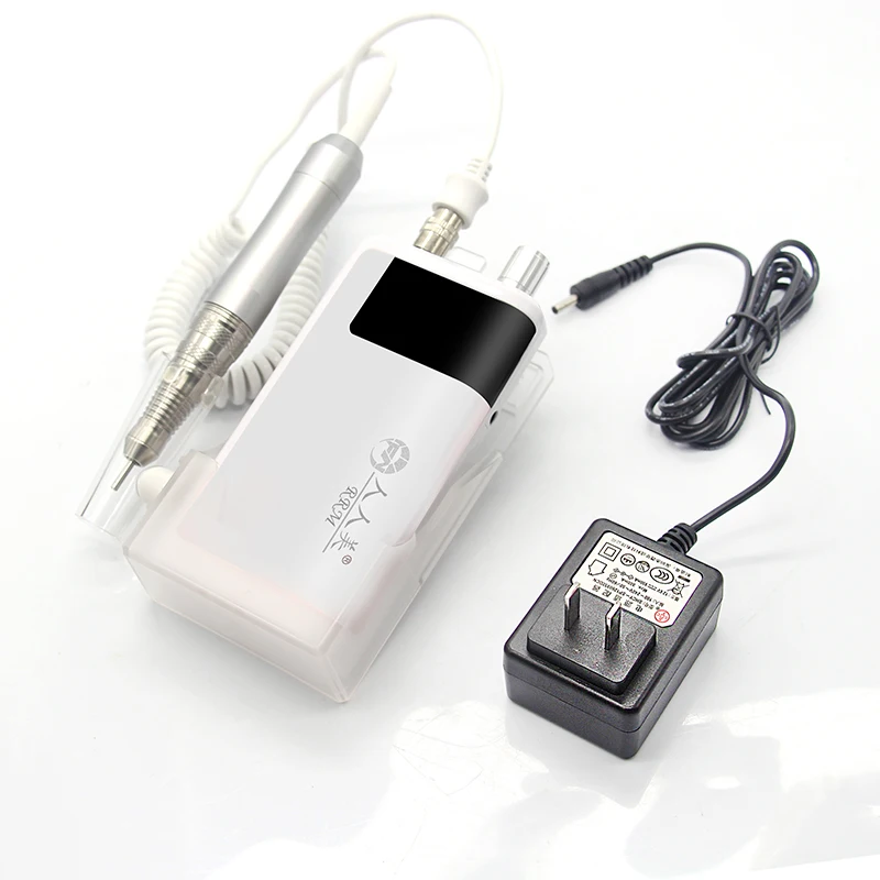 RRM-02 브러시리스 마이크로 모터, 충전식 휴대용 네일 드릴 머신, 35000rpm