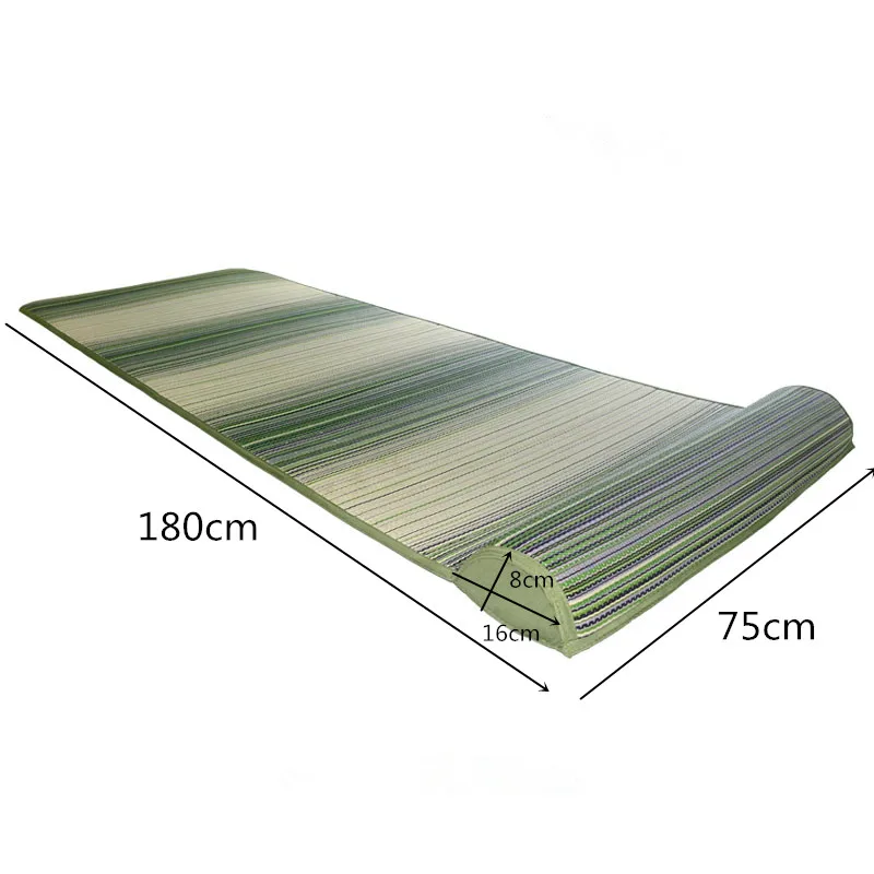 Anti-Slip Mat Rolling Japanese Tatami Mat Yoga Mat for Sleeping Traditional Asian Carpet For Bedroom Living Room Baby Play Mat