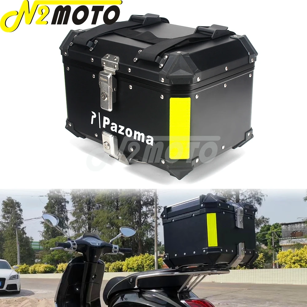 Motorcycle Aluminum Alloy Waterproof Top Case Bag Rear Luggage Trunk Storage Box Tool Box for BMW R1200GS R1250GS F750GS F850GS