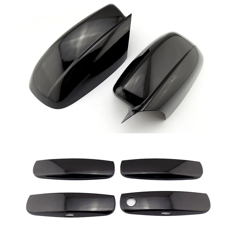 

Car accessory auto parts exterior decoration car Door side Mirror Covers door handle Trim Cover for Dodge Charger 2011-2020