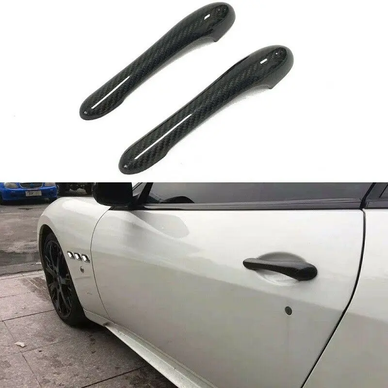 

Carbon Fiber Car Door Handle Cover Trim Accessories For Maserati Gran Turismo GC/GT/GTS