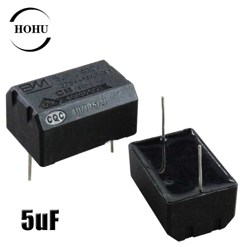 

1PC Induction Cooker Capacitor 5UF 275V-400V 1200V MKP-X2 Inverter Vertical Horizontal