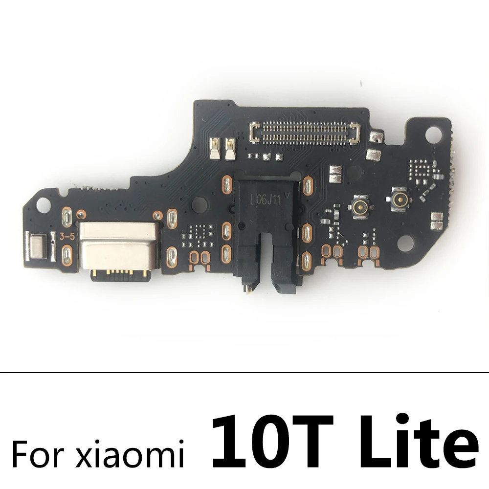 USB Charging Connector Board Port Dock With Microphone Flex Cable For Xiaomi Mi 6 11 10T 10 9 8 Se A1 A2 Lite A3 Note 3 Pro