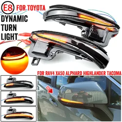 Side Mirror LED Dynamic Turn Signal Light Sequential Lamp For Toyota Alphard Vellfire Tacoma N300 RAV4 XA50 Highlander XU70 2020