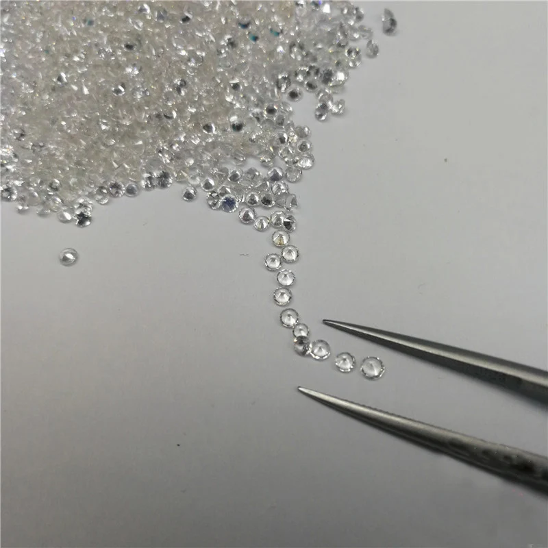 VANTJ 100% Naturalny Diament Luźny Kamień Okrągły 2mm 2szt FG \ VS \ VVS Diament o dobrej szlifie do sprzedaży hurtowej biżuterii