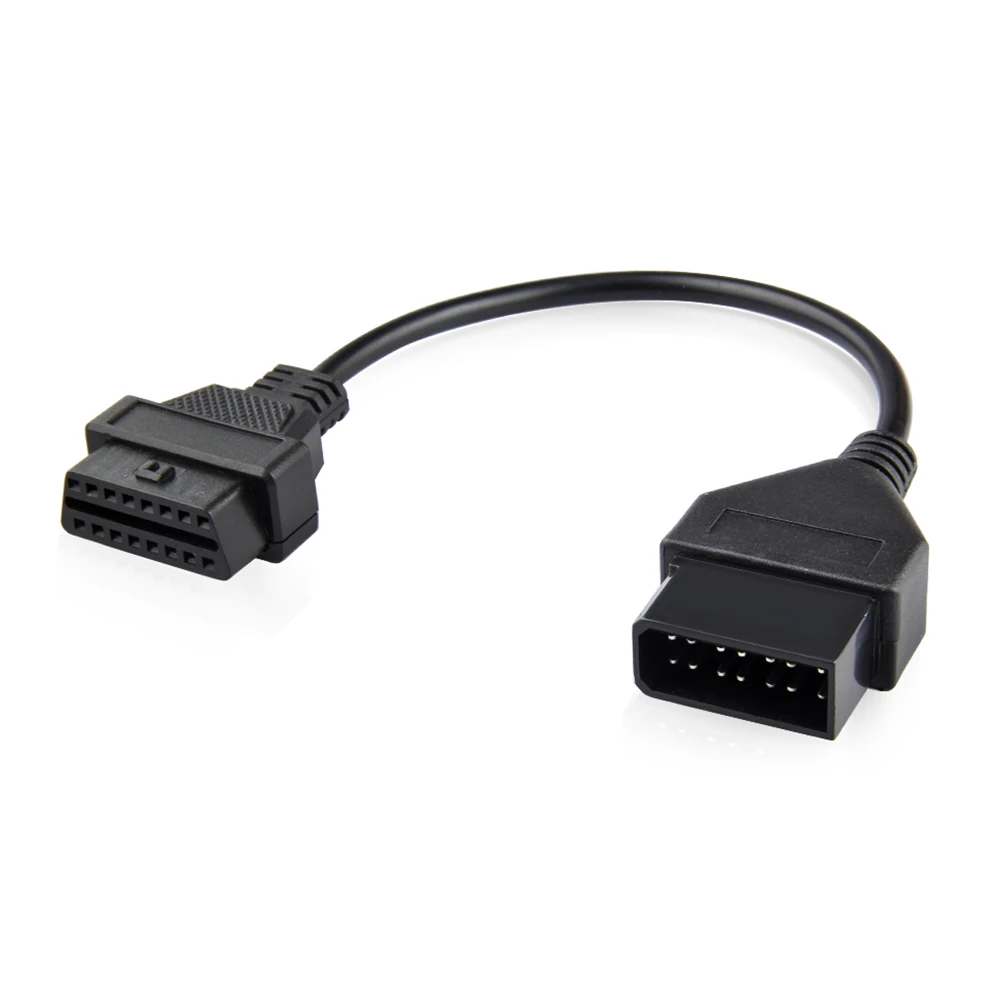OBD2 extension cable 16-pin (30 cm) diagnostic cable connector adapter jack