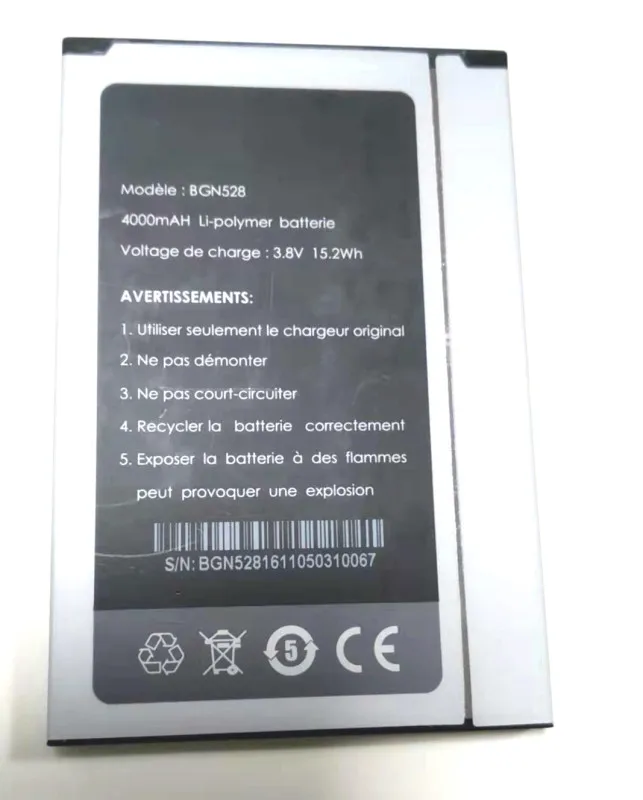 

NEW Genuine Battery 4000mAh for Condor BGN528 Battery