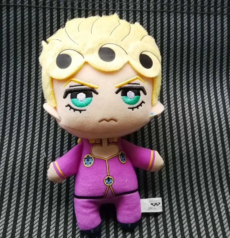

Япония JoJoss Bizarre Adventure Золотой ветер Плюшевая плюшевая игрушка Giorno