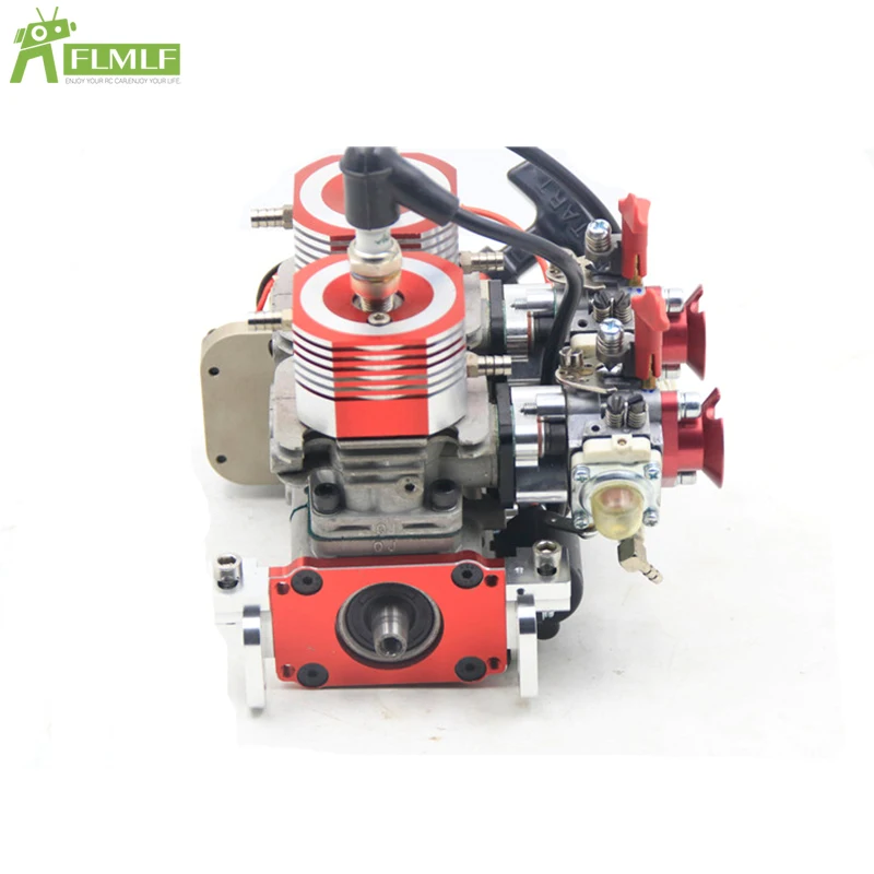 58CC Gasoline Engine Double Cylinders Fit for Zenoah CY RCMK Marine Gas Engine 58cc Rc Boat Toys Parts