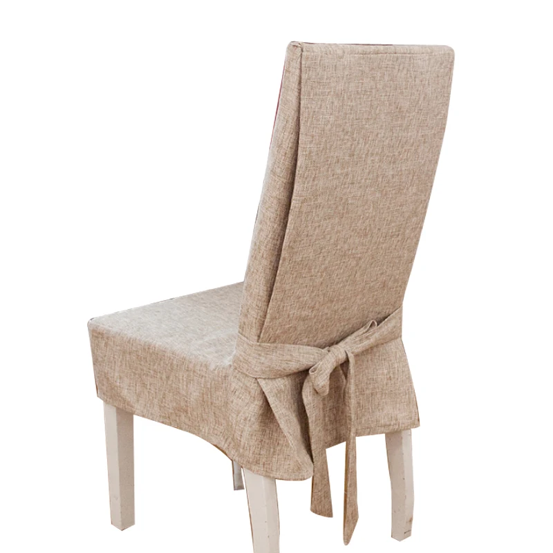 

Customized Household Siamese Simple Thickened Dining Chair Cover