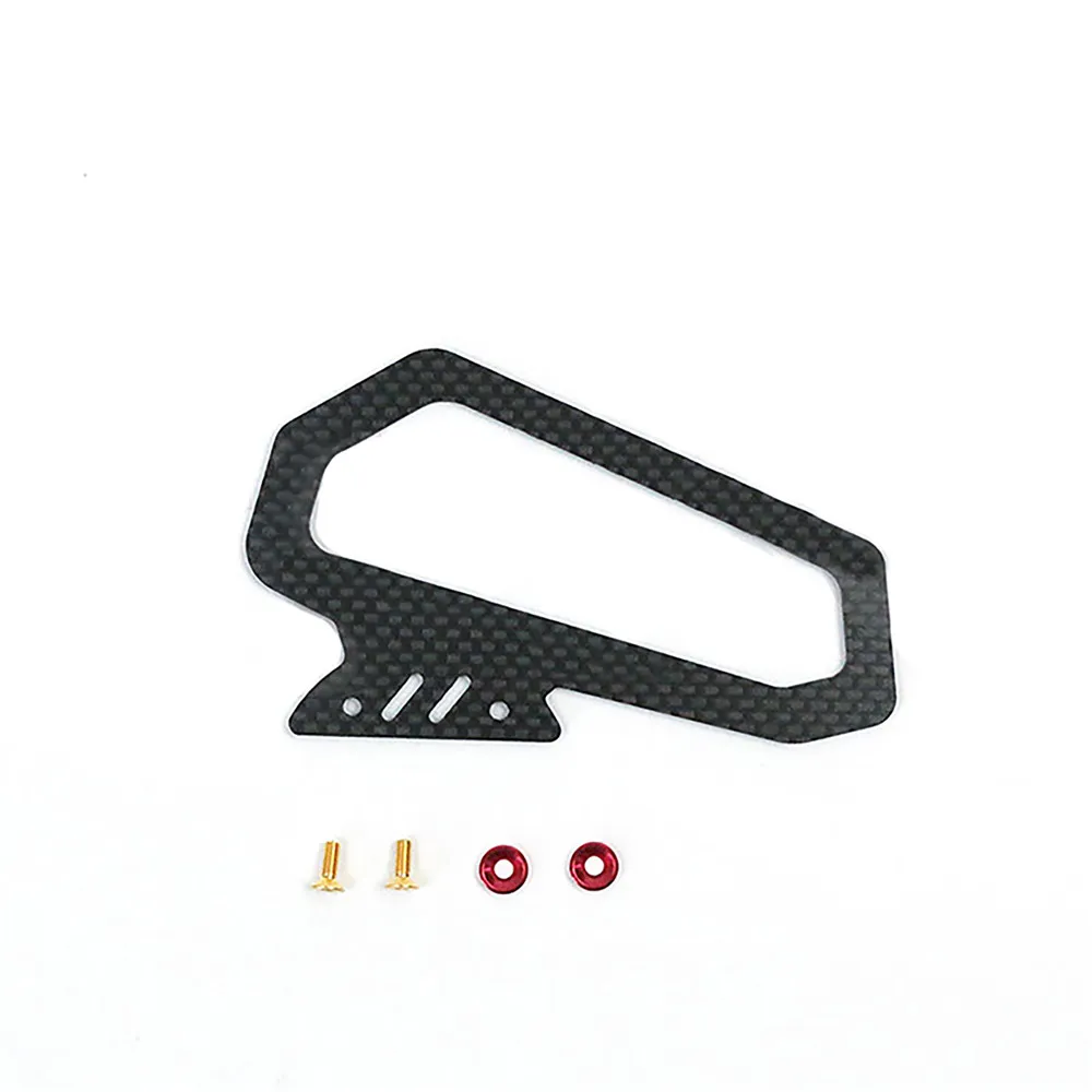 Manico durevole in fibra di carbonio per FUTABA 7PX 4PM accessori modello per paraurti Trx-4 rc Body Magnet Gt3b Zop Power