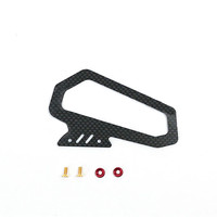 Durable Carbon Fiber Handle for FUTABA 7PX 4PM Model Accessories for Trx-4 Bumper RC Body Magnet Gt3b Zop Power