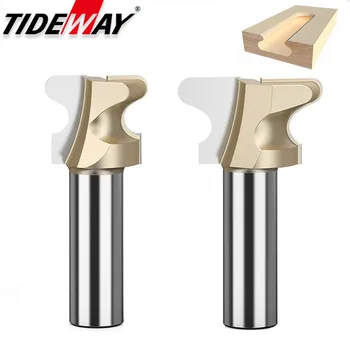 Tideway Professionelle Grade Arc Nagel Schublade Pull Router Bit Tür Griff Schlitzen Fräser Holzbearbeitung Nuten CNC Bits