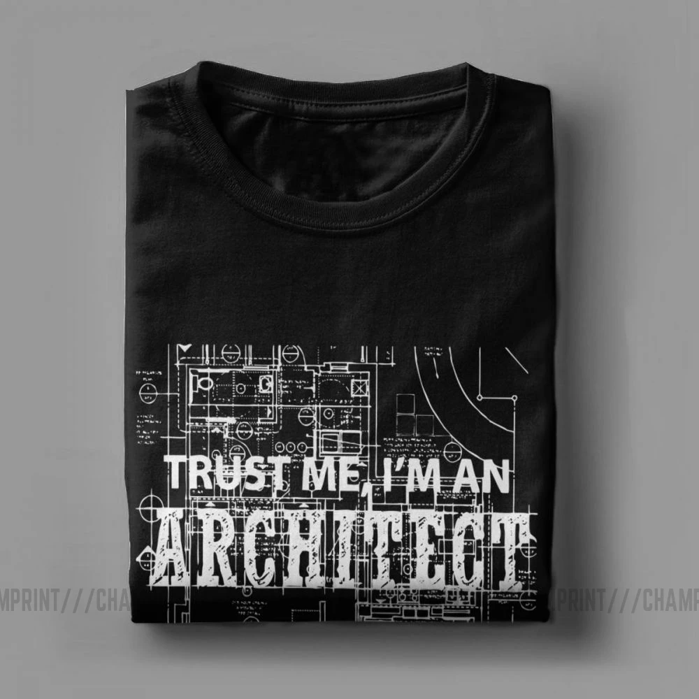 Funny Men T-Shirt I\'m An Architect 100% Cotton Electrical Mechanical Computer Geek summer T Shirt for men Clothing Plus Size