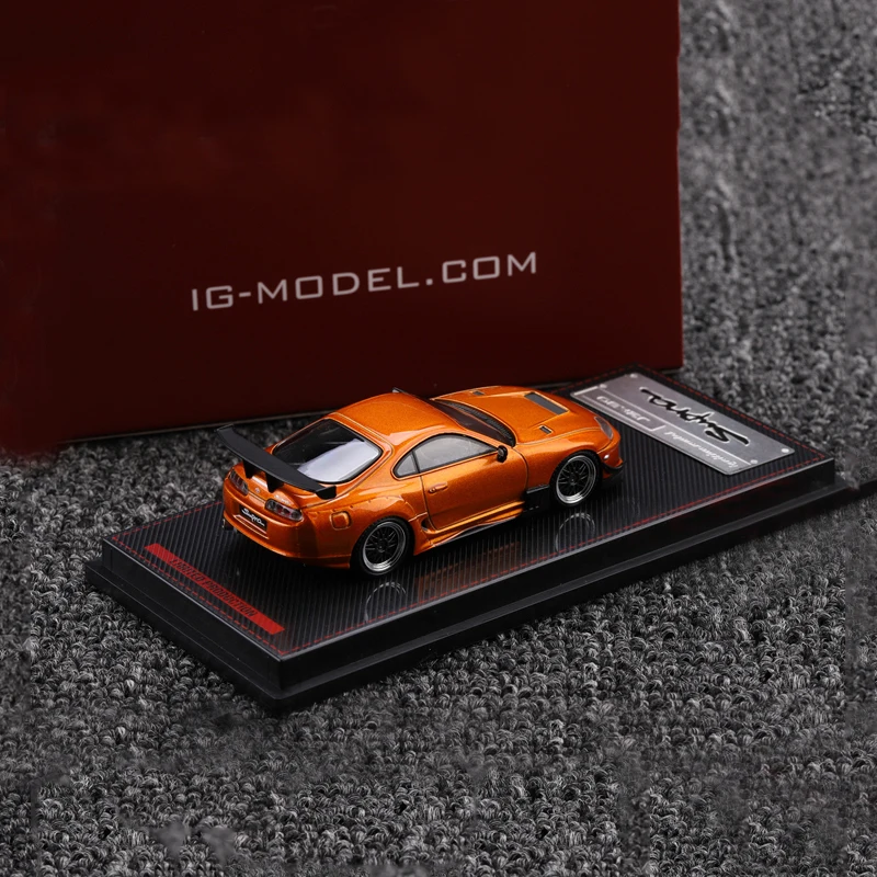 IG ignition Subola 1:64 SUPRA Bull Devil JZA80 RZ alloy car model