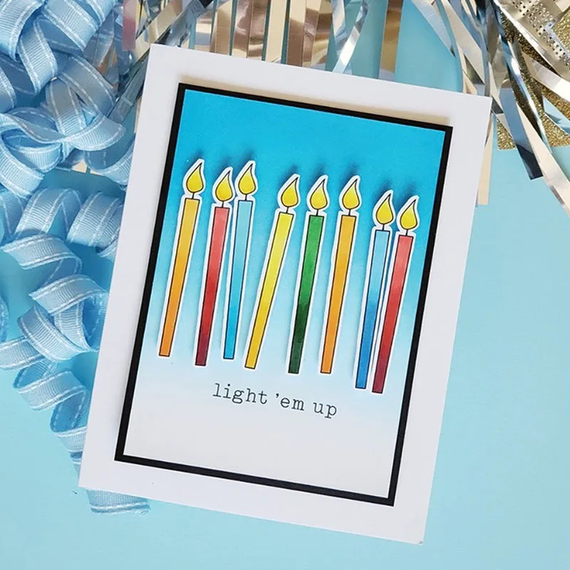 Hey Cupcake Love You More Animals Bird Bear Deer Metal Cutting Dies Matching Clear Stamp Card Album Making Scrapbooking New 2021