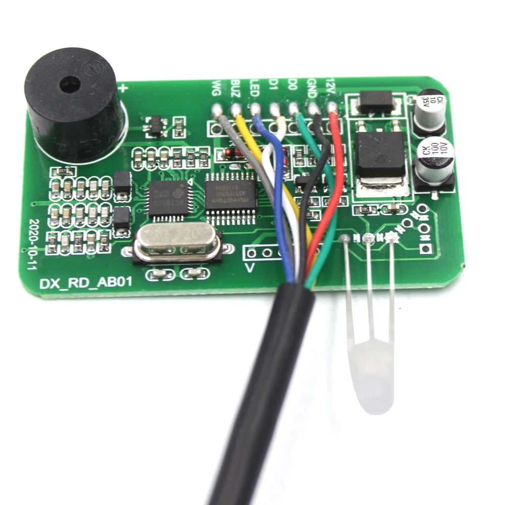 Módulo de chip leitor de cartão de frequência dupla 13.56MHz ID IC para sistema de controle de acesso DC 5V Leitor de controle de acesso de peça sobressalente