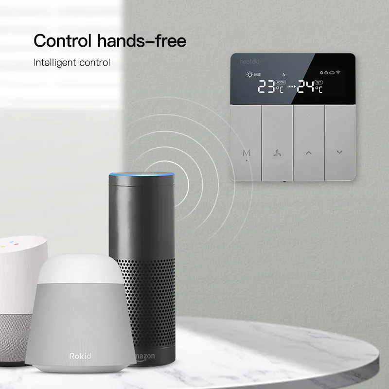 Smart WiFi Thermostat Temperature Controller For Home Water Electric Floor Gas Boiler Heating Work With  APP