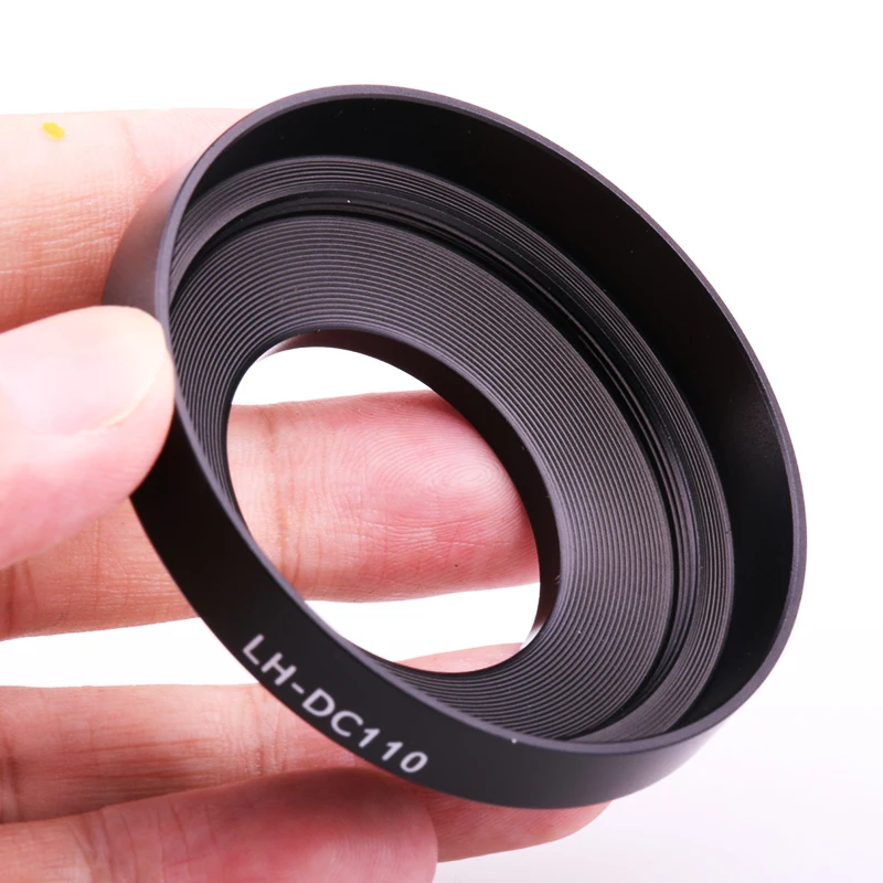 37 มม.เลนส์ LH-DC110 LHDC110 LH DC110 โลหะ + เลนส์กล้อง Lente อุปกรณ์เสริมสำหรับ Canon G1X Mark III g1XM3 G1X3