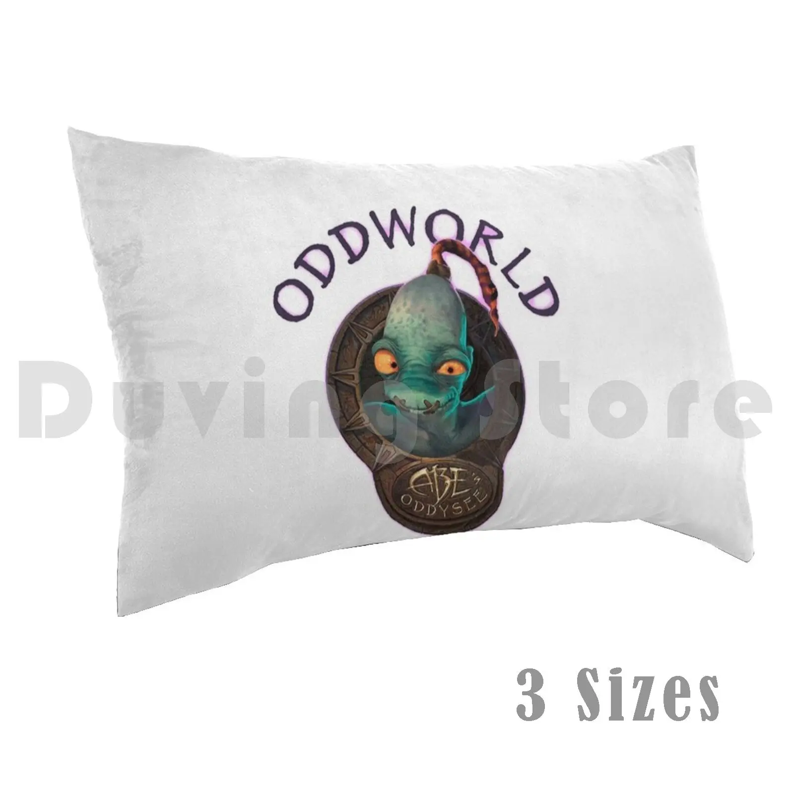 Federa Per Cuscino Oddworld Di Abe Stampata 50X75 Abes Oddworld Abe Abes Abes Exodus Oddysey Hello Follow Me Teleport