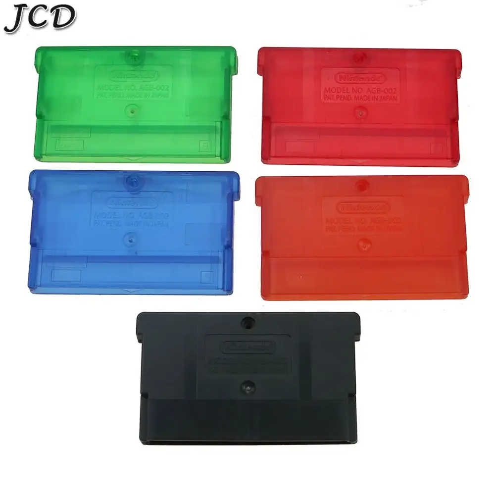 JCD 1piece Game Protective Cartridge Shell Case Card Box For GBM GBA SP NDS NDSL For Gameboy Advance GBA Storage Box Case