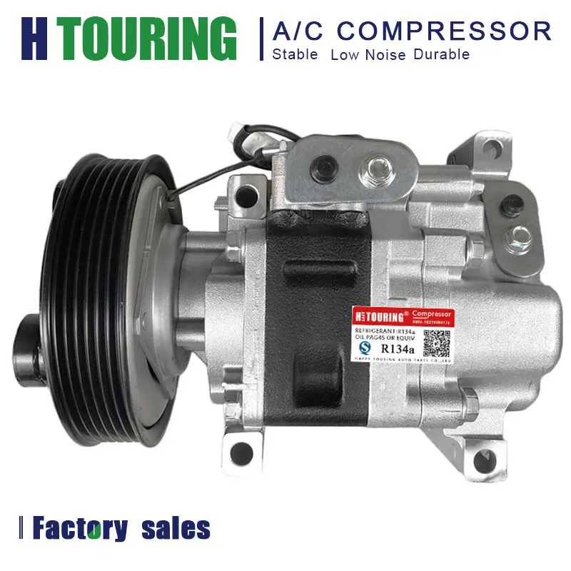 

Auto AC Air conditioning Compressor PUMP For Car MAZDA 3 1.6L 2003-2009 H12A1AX4EY H12A1AG4DY BBP261450A 6PK