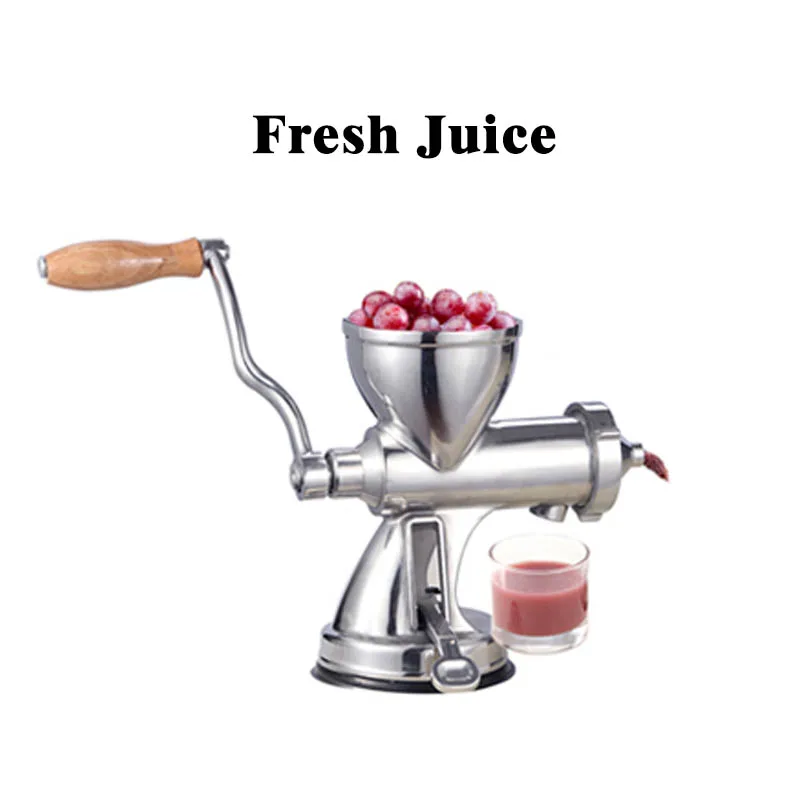 Stainless Steel wheatgrass juicer Auger Slow squeezer Fruit Wheat Grass Vegetable orange juice press extractor