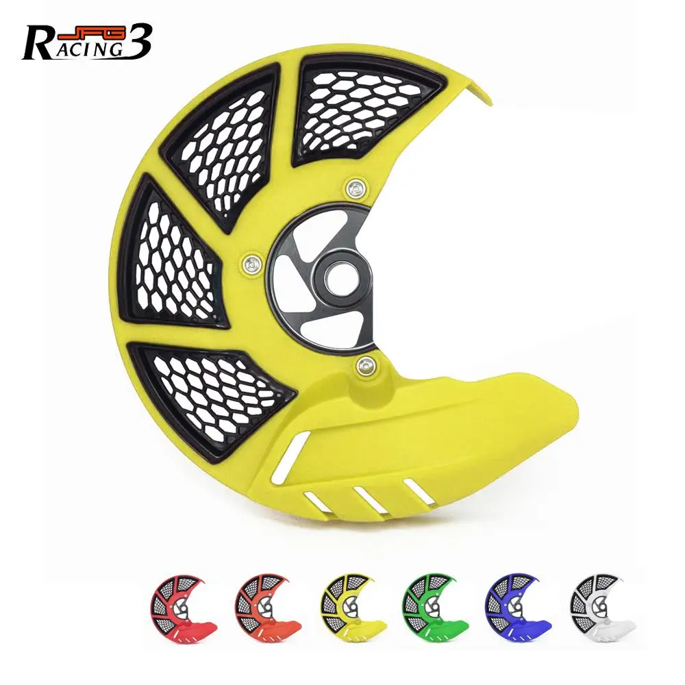 Motorcycle Front Brake Disc Guard Cover Rotor Protector For Suzuki RMZ 250 450 RMX 450Z RMZ250 07-19 RMZ450 05-19 RMX450Z 10-17