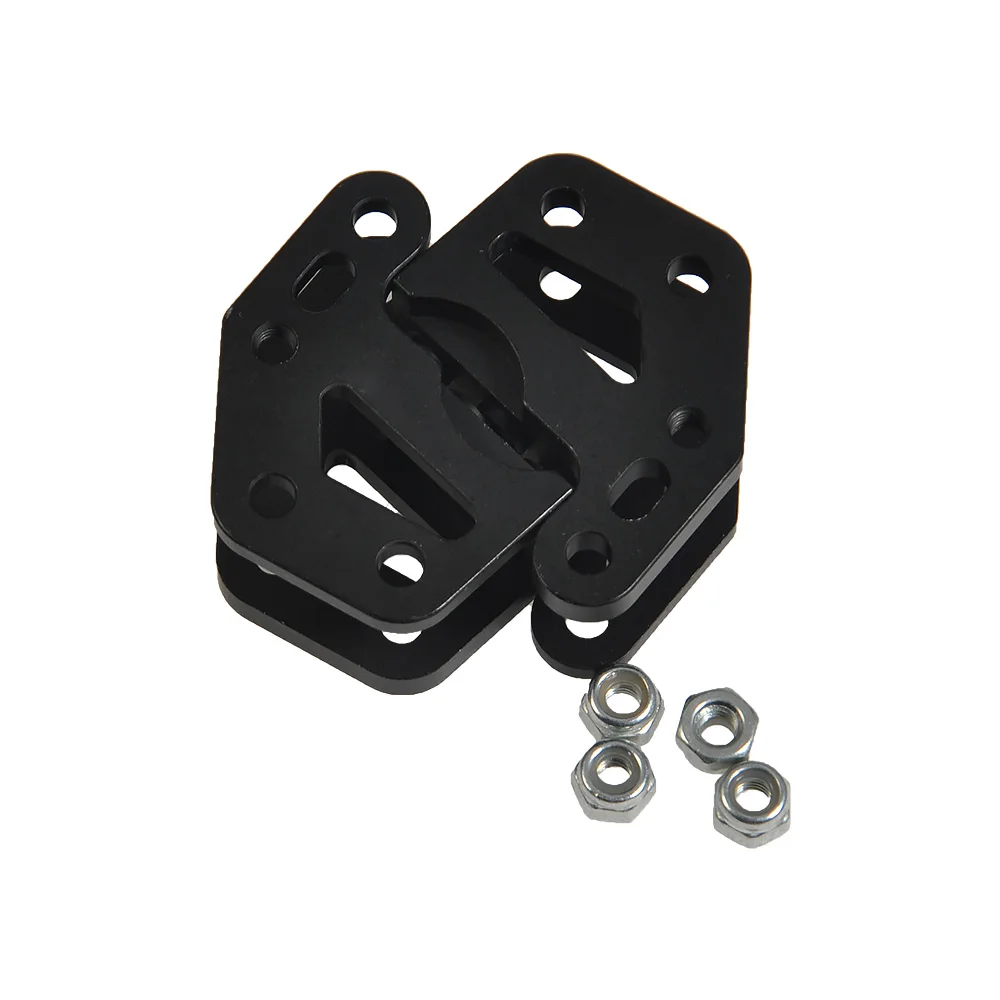 AXSPEED-montaje de choque de enlace inferior de aleación de aluminio CNC para Axial Wraith 90018 1/10 RC Crawler, piezas de actualización de modelo de coche