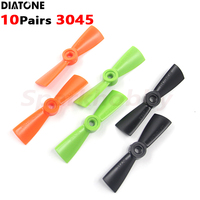 10Pairs Diatone 3045 3inch CW CCW PC Nylon Propeller With Prop Hub Adapter 5mm M5 180 200 215 Frame RC FPV Multicopter Quacopter