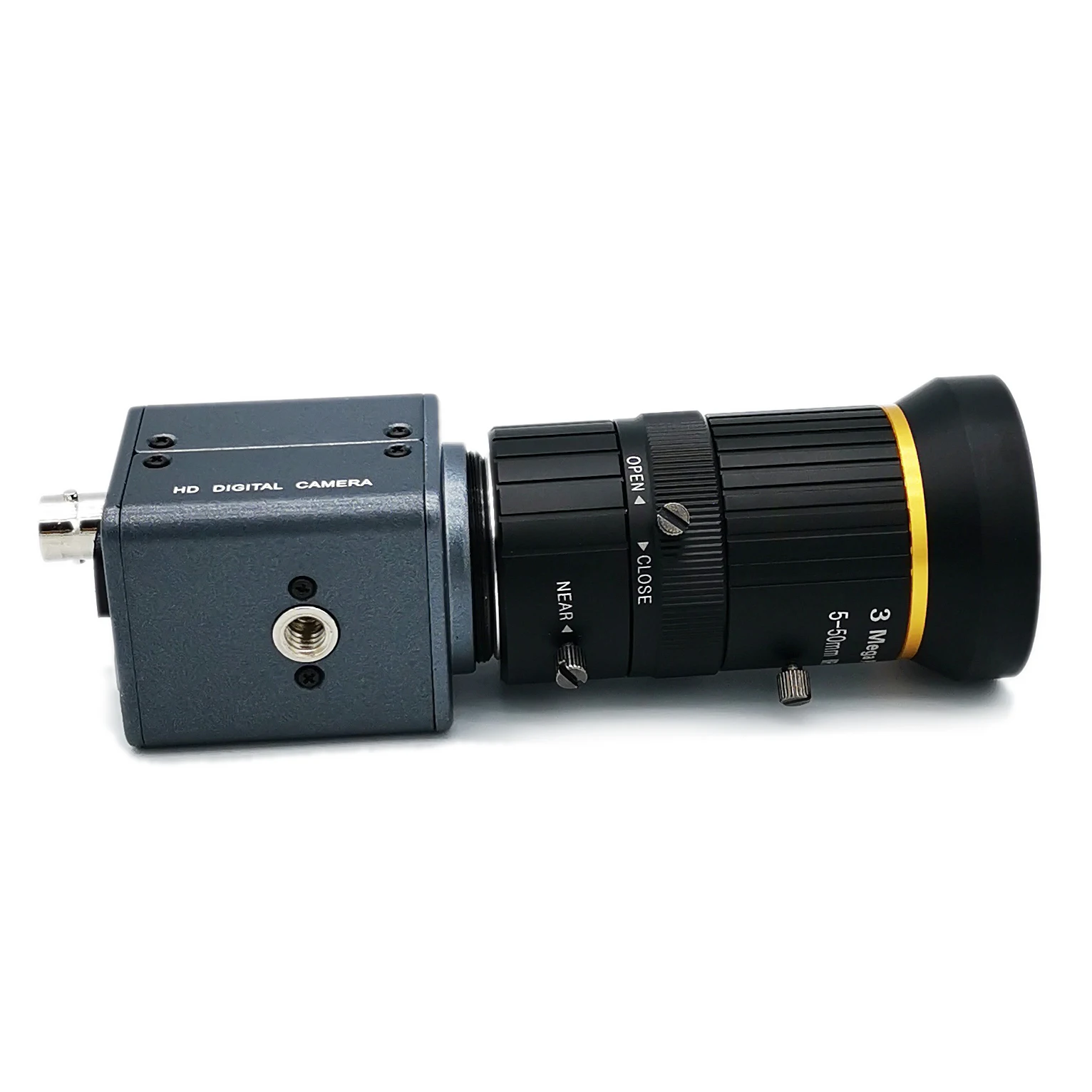 HQCAM AHD 5mp\\4mp 2mp Imx307 Imx327 0.001 Cvbs 5-50mm 5-100mm Manual Zoom Lens Starvis Industrial Cctv Camera Module Box Osd Utc