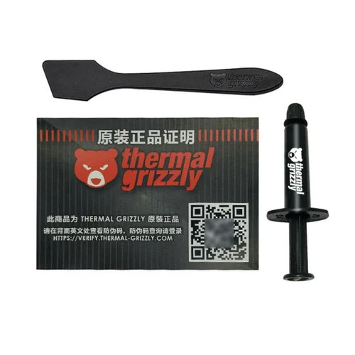 Imagen 2 del producto Enfriador de pasta térmica Grizzly Kryonaut, 100% Original de Alemania, 12,5 W/m.k, disipador térmico conductor, Enfriador de yeso con certificado