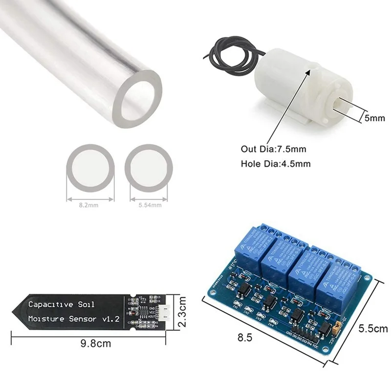 새로운 자동 관개 DIY 키트 자체 관수 시스템 정원 꽃 자동 관개 장치에 적합
