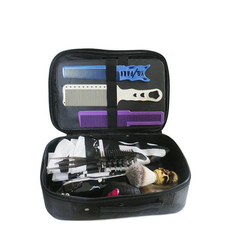 Barber Hair Scissor Salon Bag Hairdressing Tools Large Capacity Storage Storage Box Portable Hard Suitcase Professional Bags