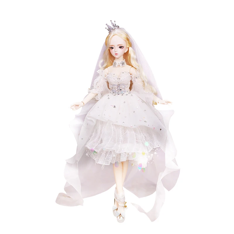 BJD Dream Fairy 1/3 joint body 62cm suit with clothes shoes exquisite gift box packaging SD gift dolls toy.