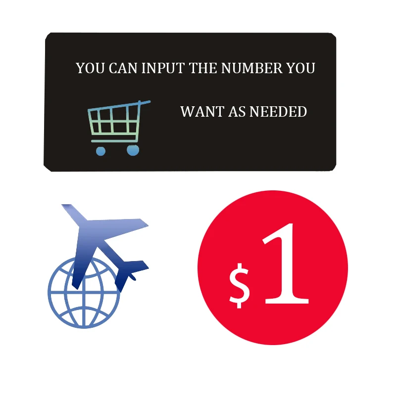 

Pay US $1 for freight