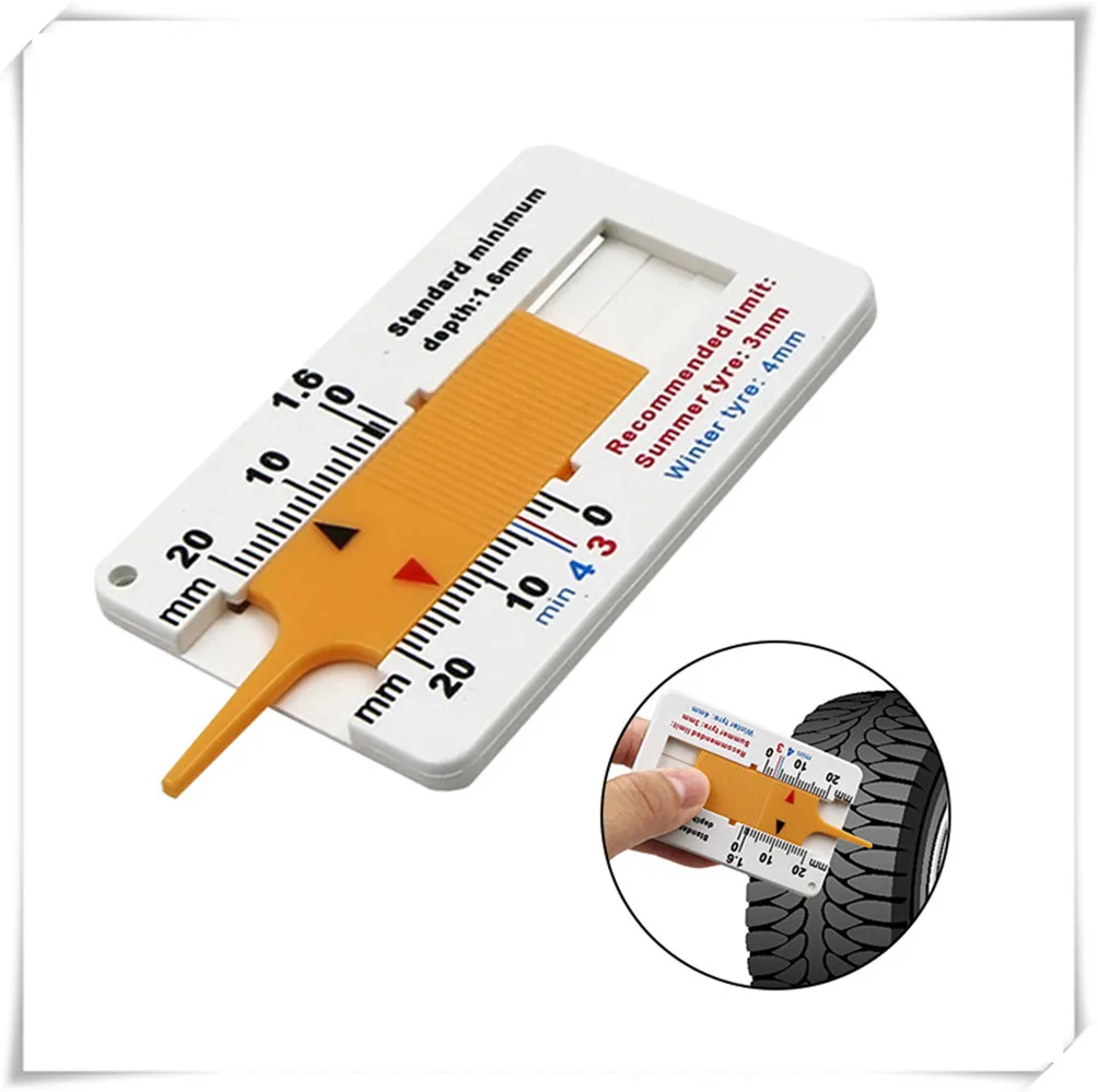 0-20 mm car tire depth caliper ruler accessories for Infiniti JX IPL FX EX37 G37 FX50 FX37 M35h Emerg-E Etherea EX30d