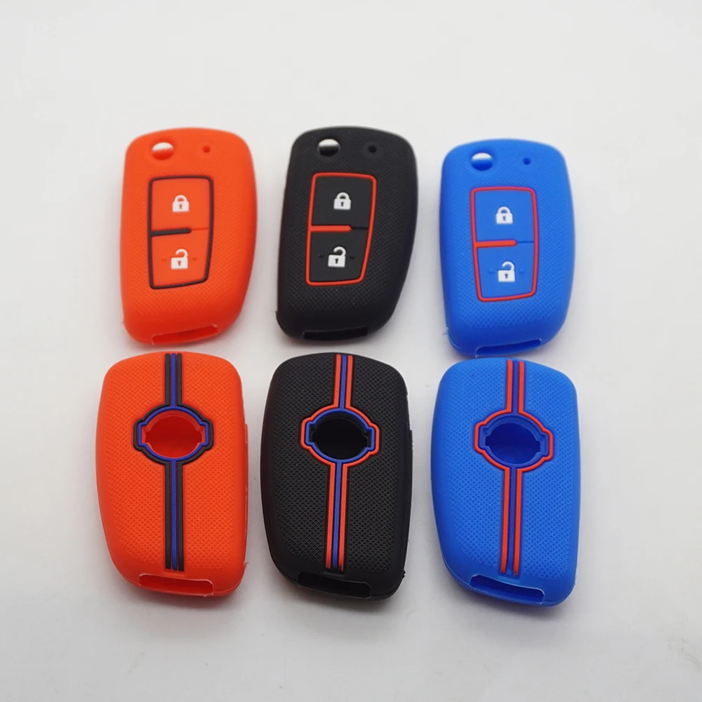 Cocolockey Silicone Car Key Case Cover for Nissan Juke Xtrail Sunny Cefiro A32 Qashqai J11 Kashkay Kashkai 2017-2020 Keys Fob