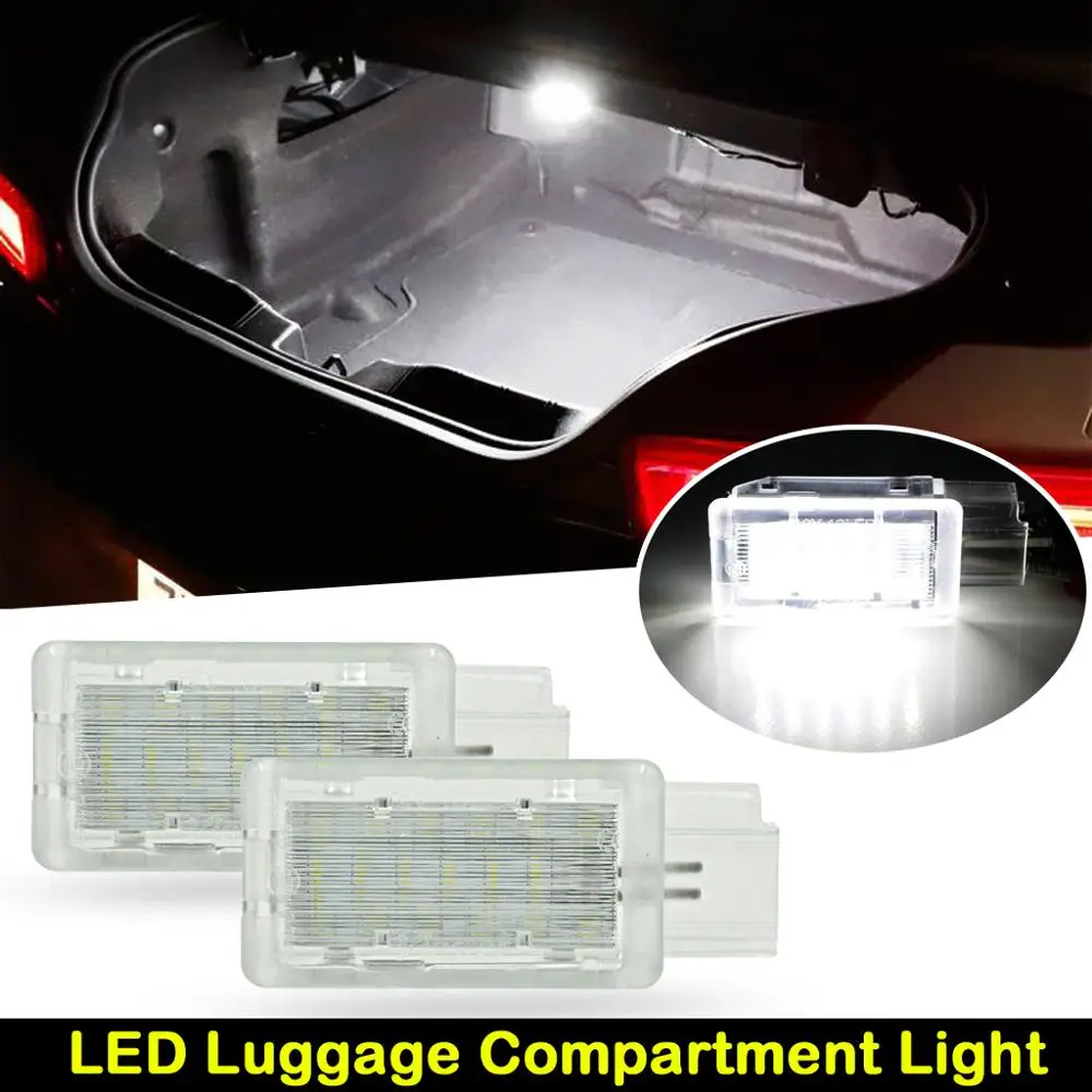 

LED Luggage Trunk Lights For Chevrolet Camaro Cruze For Cadillac SRX SXT For Buick For GMC For SAAB Luggage Compartment Lamp