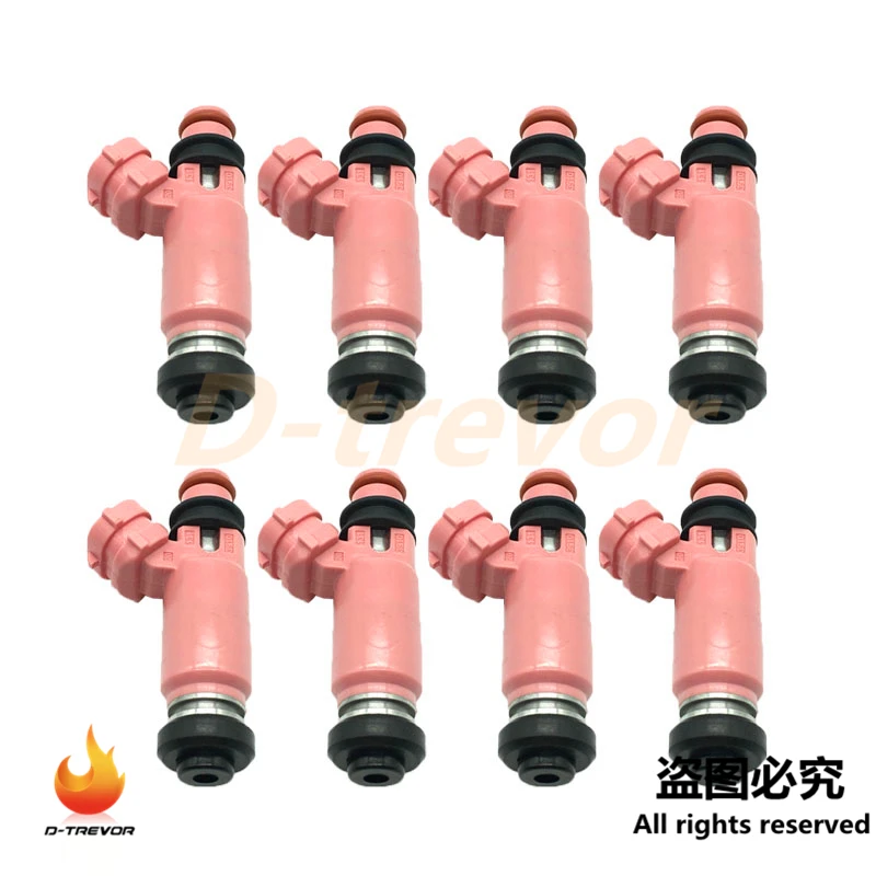 

8PCS OEM Fuel Injector Nozzle 195500-3910 16611-AA370 For Subaru STI WRX Forester 2.5L 2006-2012